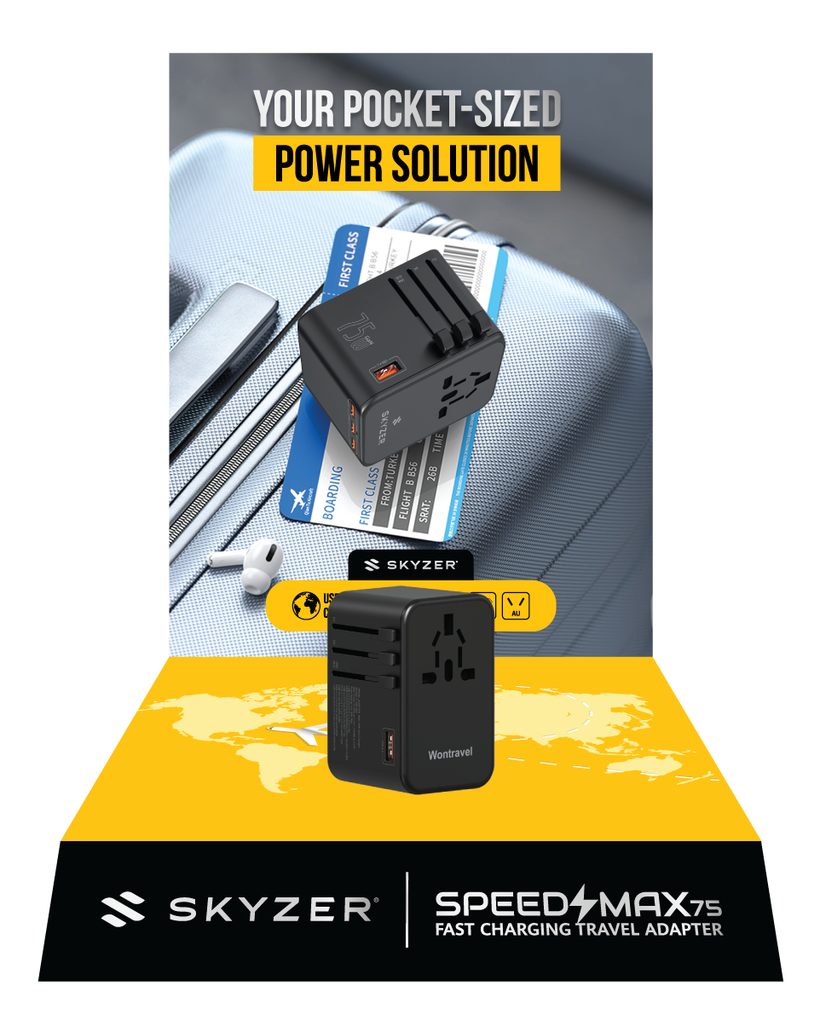 Skyzer SpeedMax75 retail display
