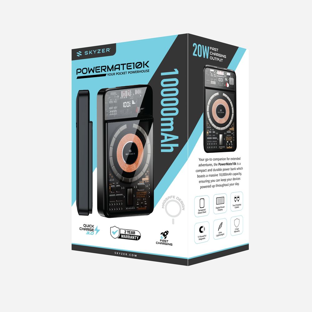 Skyzer PowerMate10K packaging